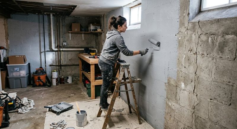 Basement Painting in Kansas City, KS