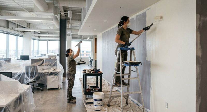 Business Floor Painting in Longmont, CO