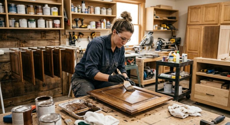 Cabinet Staining Service in Indianapolis, IN