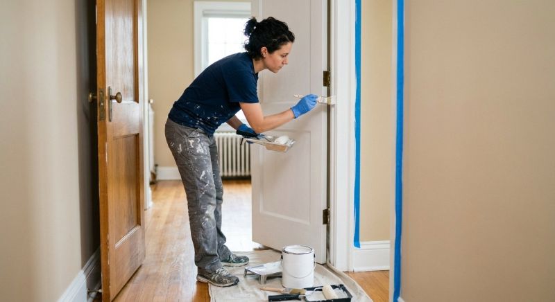 Door Molding Painting in Waco, TX