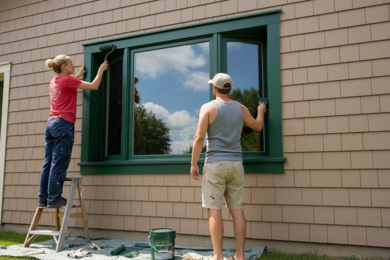 Fascia Painting in Boulder, CO