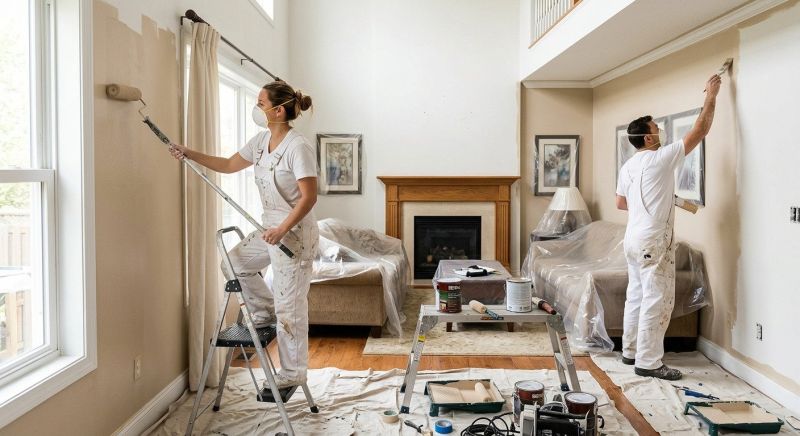 Home Interior Painting in Kansas City, KS