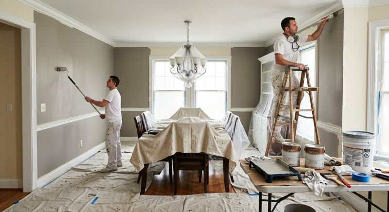 Living Room Painting in Waco, TX