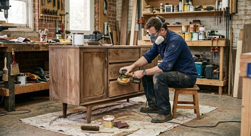 Oak Cabinet Refinishing in Lafayette, IN