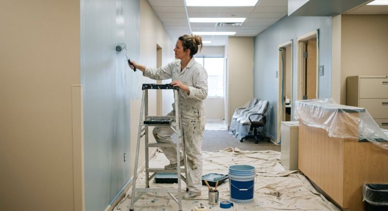 Reception Area Painting in Arvada, CO
